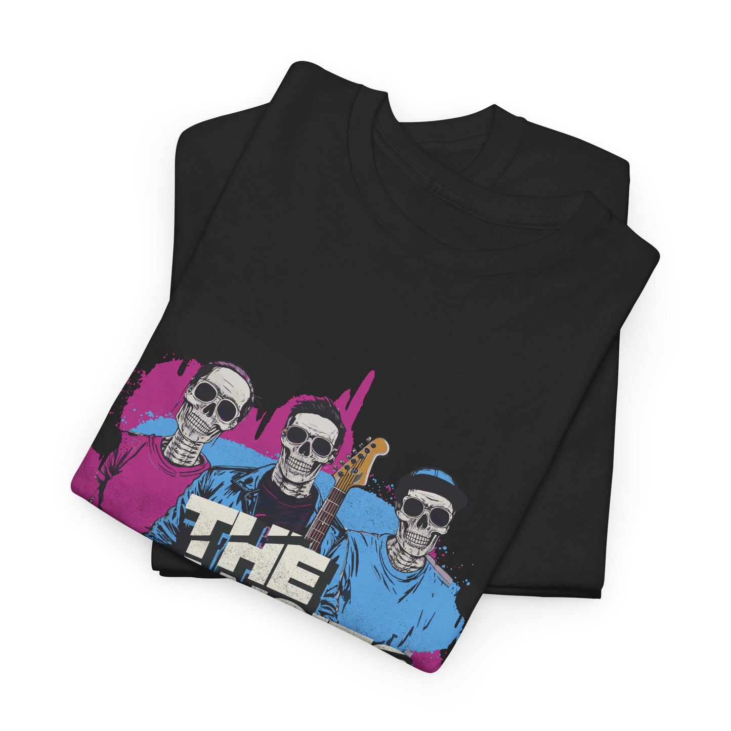 The Transits - Skull Band Tee 005