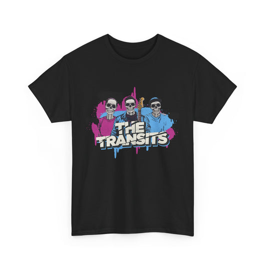 The Transits - Skull Band Tee 005